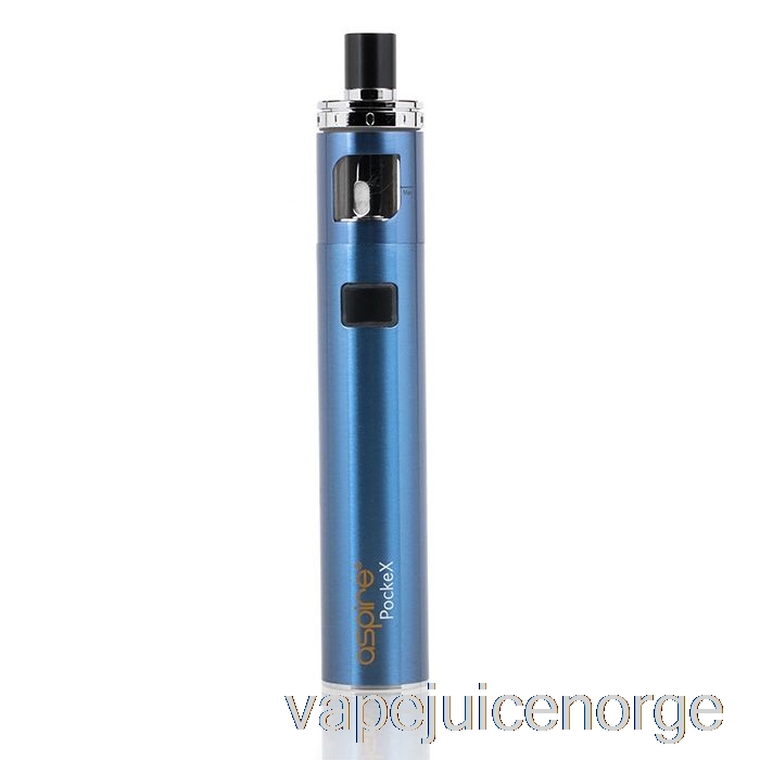 Vape Med Nikotin Aspire Pockex Aio Startsett Blå